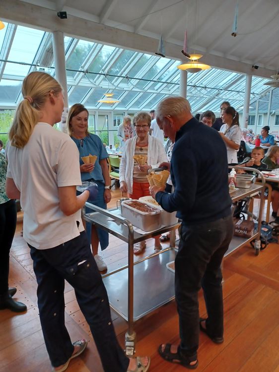 Der laves gammeldags isvafler